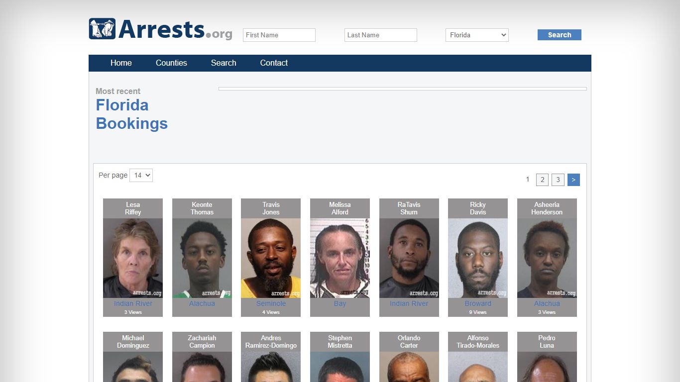 Florida Arrests and Inmate Search